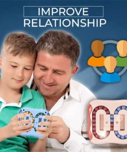 Interactive MagicBean Spinning Puzzle