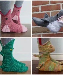 Crocodile Socks,Knit Crocodile Socks