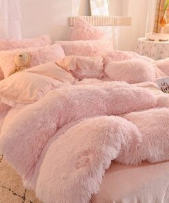 Fluffy Bedding,Fluffy Bedding Set,Bedding Set,Colorful Fluffy Bedding Set