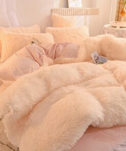 Fluffy Bedding,Fluffy Bedding Set,Bedding Set,Colorful Fluffy Bedding Set
