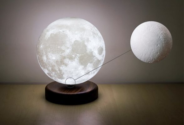 Levitating Moon,Levitating Moon Lamp,Moon Lamp,Magnetic Levitating Moon Lamp,Magnetic Levitating