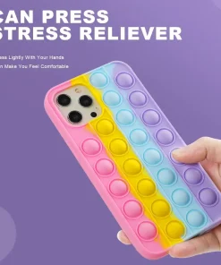 Bubble Phone Case,Relive Stress Bubble Phone Case,Phone Case