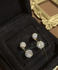 Diamond Ball Earrings,Hollow Diamond,Ball Earrings,Diamond Ball