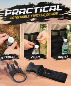 Tactical Webbing,Bottle Hanging,Tactical Webbing Water Bottle Hanging Buckles