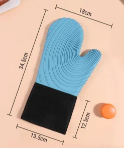Oven Gloves,Baking Oven,Heat Resistant,Heat Resistant Baking Oven Gloves