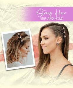 Braid Clips,Two Layers Unique Beautiful Braid Clips Hairpin