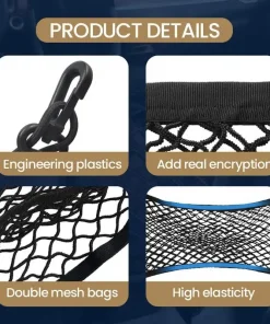 Universal Elastic Mesh Net Trunk Bag,Mesh Net Trunk Bag,Elastic Mesh Net Trunk Bag,Trunk Bag