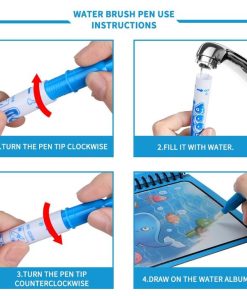 Magic Water Coloring Book,Water Coloring Book,Coloring Book,Magic Water Coloring