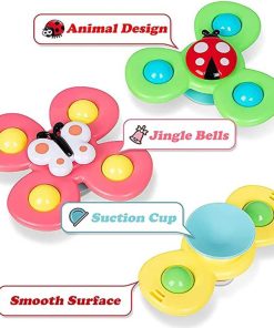 Cute Cartoon Suction Cup Spinner Toy,Spinner Toy,Suction Cup,Cute Cartoon