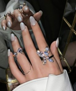 Butterfly Ring,3D Butterfly,Adjustable 3D Butterfly Ring