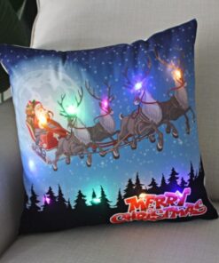 Christmas Pillow Case,Christmas Pillow,Pillow Case,LED Christmas Pillow Case