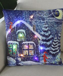 Christmas Pillow Case,Christmas Pillow,Pillow Case,LED Christmas Pillow Case