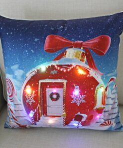Christmas Pillow Case,Christmas Pillow,Pillow Case,LED Christmas Pillow Case
