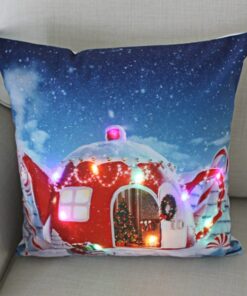 Christmas Pillow Case,Christmas Pillow,Pillow Case,LED Christmas Pillow Case