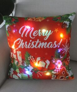 Christmas Pillow Case,Christmas Pillow,Pillow Case,LED Christmas Pillow Case