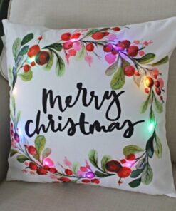 Christmas Pillow Case,Christmas Pillow,Pillow Case,LED Christmas Pillow Case