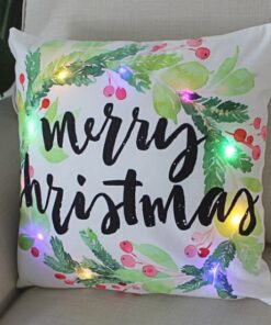 Christmas Pillow Case,Christmas Pillow,Pillow Case,LED Christmas Pillow Case