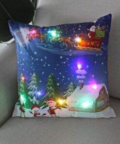 Christmas Pillow Case,Christmas Pillow,Pillow Case,LED Christmas Pillow Case