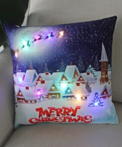 Christmas Pillow Case,Christmas Pillow,Pillow Case,LED Christmas Pillow Case