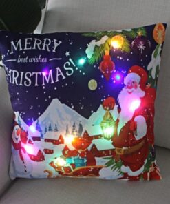 Christmas Pillow Case,Christmas Pillow,Pillow Case,LED Christmas Pillow Case