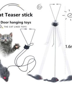 Mouse Cat Toy,Mouse Cat,Cat Toy,Hanging Door,Hanging Door Bouncing Mouse Cat Toy