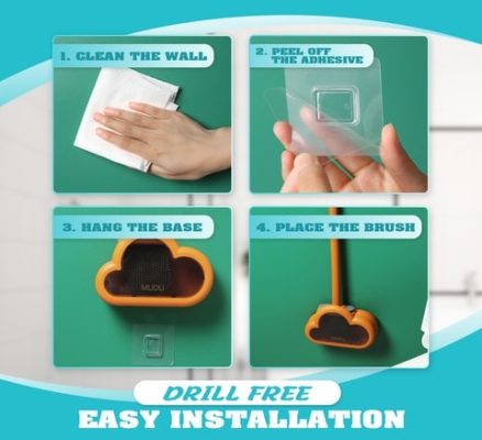 Silicone Toilet,Silicone Toilet Brush,Toilet Brush,Cloud Silicone Toilet Brush