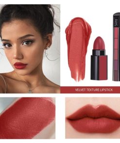 Velvet Matte,Compact Lipstick,Matte Compact,5 in 1 Velvet Matte Compact Lipstick