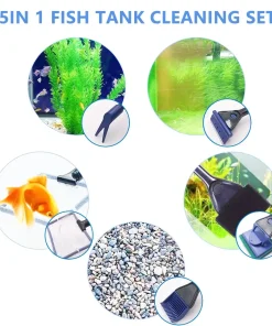 Aquarium Cleaning,Aquarium Cleaning Tools,Cleaning Tools,5 in 1 Aquarium Cleaning Tools