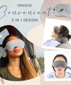 Eye Mask,Mask Plus,2 In 1 Eye Mask Plus Pillow