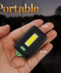 Camping Pocket Flashlight Keychain