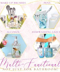 DIY Resin Soap Dispenser Mould Set,Soap Dispenser,Resin Soap Dispenser