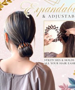 Suede,Hair Claw,Suede 1-Step Hair Claw