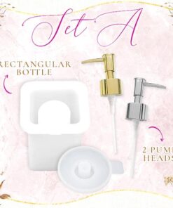 DIY Resin Soap Dispenser Mould Set,Soap Dispenser,Resin Soap Dispenser