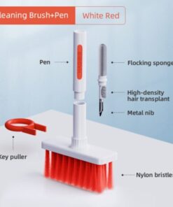 Keyboard Cleaning Brush,Keyboard Cleaning,Cleaning Brush,5 in 1 Keyboard Cleaning Brush