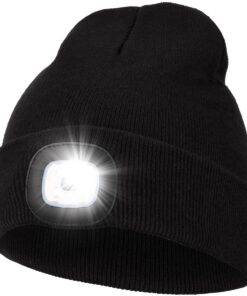 Knitted Beanie Hat,Beanie Hat,Knitted Beanie,HEADLIGHT KNITTED BEANIE HAT