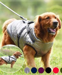 Jacket With Harness,Winter Jacket,Pet Winter Jacket With Harness