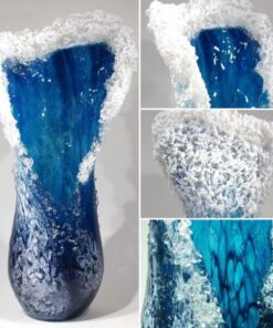 Wavy Vase,Majestic Wavy Vase