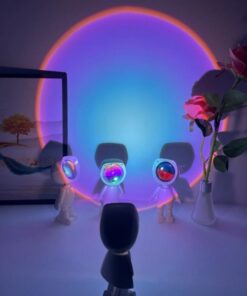 Mini Astronaut,Sunset Lights,Background Sunset,Astronaut Background,Mini Astronaut Background Sunset Lights