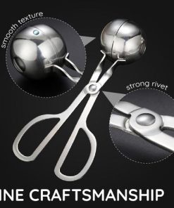 Meatball Maker,Stainless Steel One Press Meatball Maker