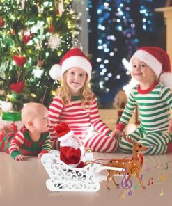 Riding Deer,Christmas Riding Deer Santa Claus