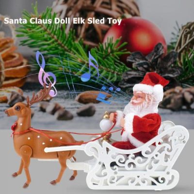 Riding Deer,Christmas Riding Deer Santa Claus