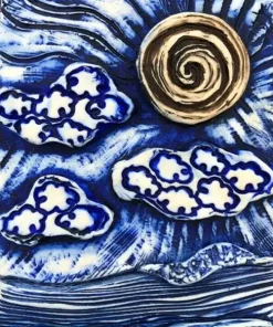 Starry Sky Ocean,Sculpture Decoration,Garden Sculpture,Starry Sky Ocean Garden Sculpture Decoration