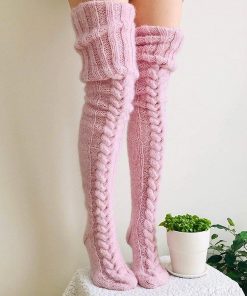 Thigh High Stockings,High Stockings,Thigh High,Knitted Thigh High Stockings