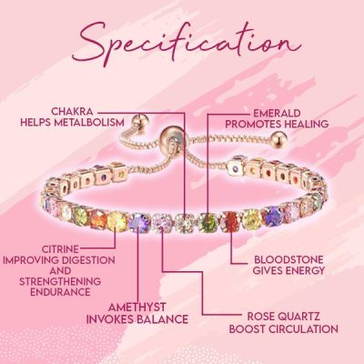 Rainbow Tourmaline,Ionic Bracelet,Tourmaline Ionic,Delicate Rainbow Tourmaline Ionic Bracelet