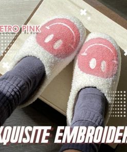 Home Slippers,SmileDay Happy Home Slippers