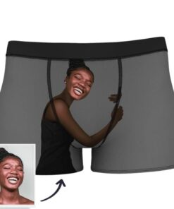 Custom Girlfriend Hugs Boxer Shorts,Boxer Shorts,Custom Girlfriend Hugs Boxer Shorts Christmas Gifts