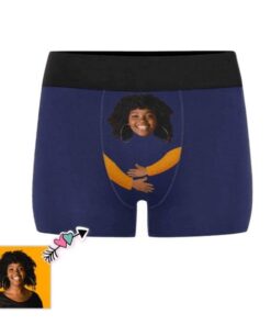 Custom Girlfriend Hugs Boxer Shorts,Boxer Shorts,Custom Girlfriend Hugs Boxer Shorts Christmas Gifts