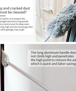 Retractable Gap Dust Cleaning Artifact