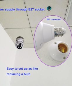 Wifi Light Bulb Camera,Light Bulb Camera,Bulb Camera