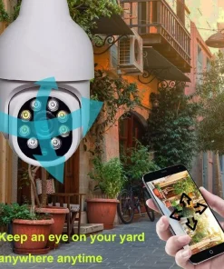 Wifi Light Bulb Camera,Light Bulb Camera,Bulb Camera